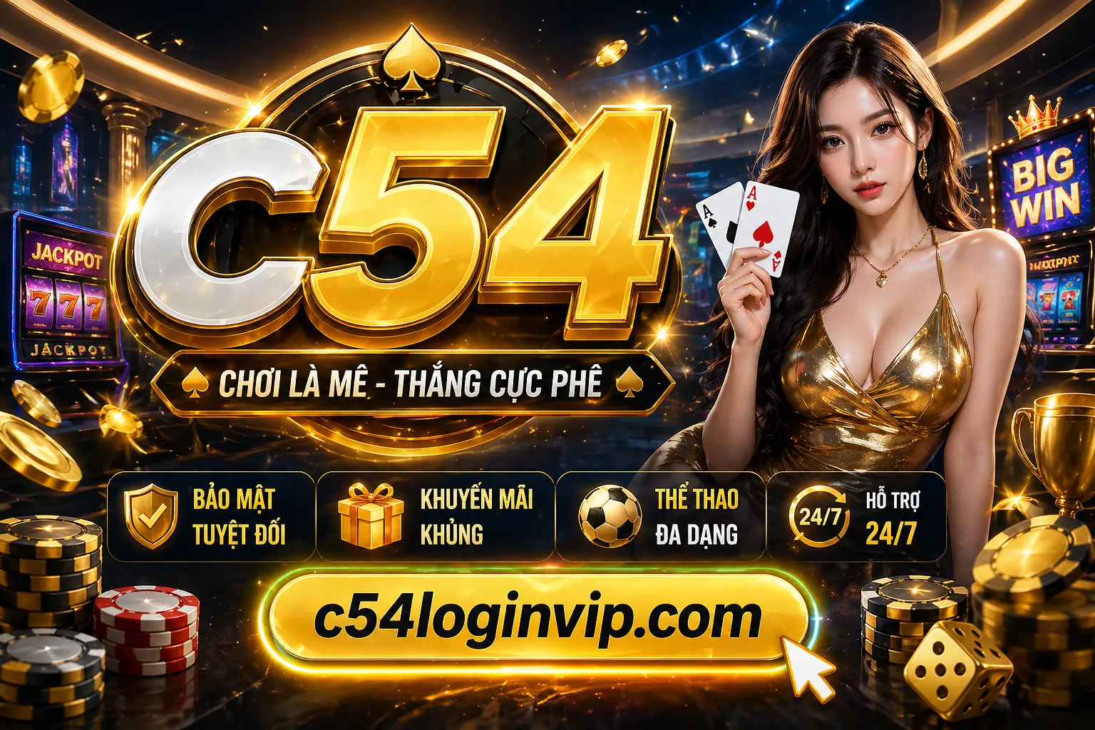 Máy Đánh Bạc Trực Tuyến Hấp Dẫn tại KKWIN Casino